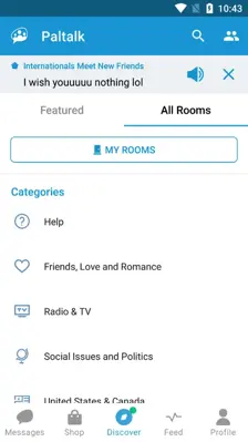 Paltalk android App screenshot 8